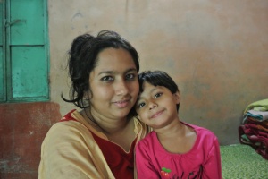 The mother who I visited with in Kamalapur and was so gracious with me. 